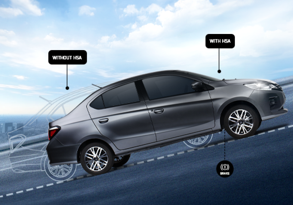 HILL START ASSIST – MIRAGE HILL START ASSIST - MIRAGE